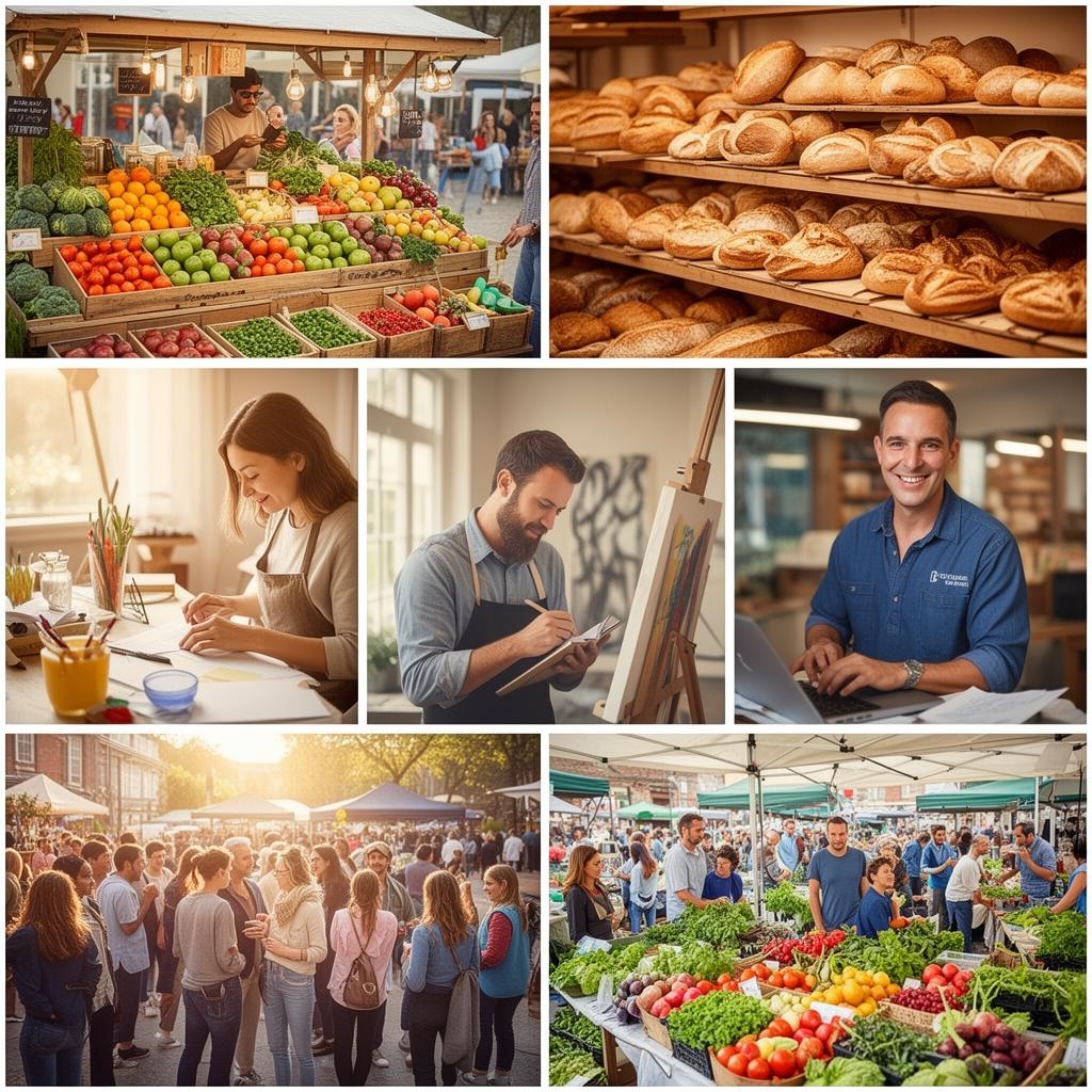 HAVA: food vendors, bakeries, creators, local services, community events and markets